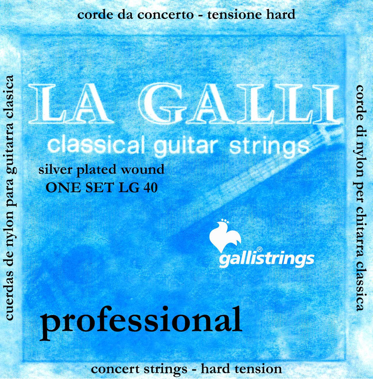 سیم گیتار کلاسیک گالی LG 40